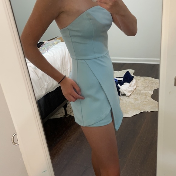 Blue superdown romper. So adorable - Picture 3 of 3